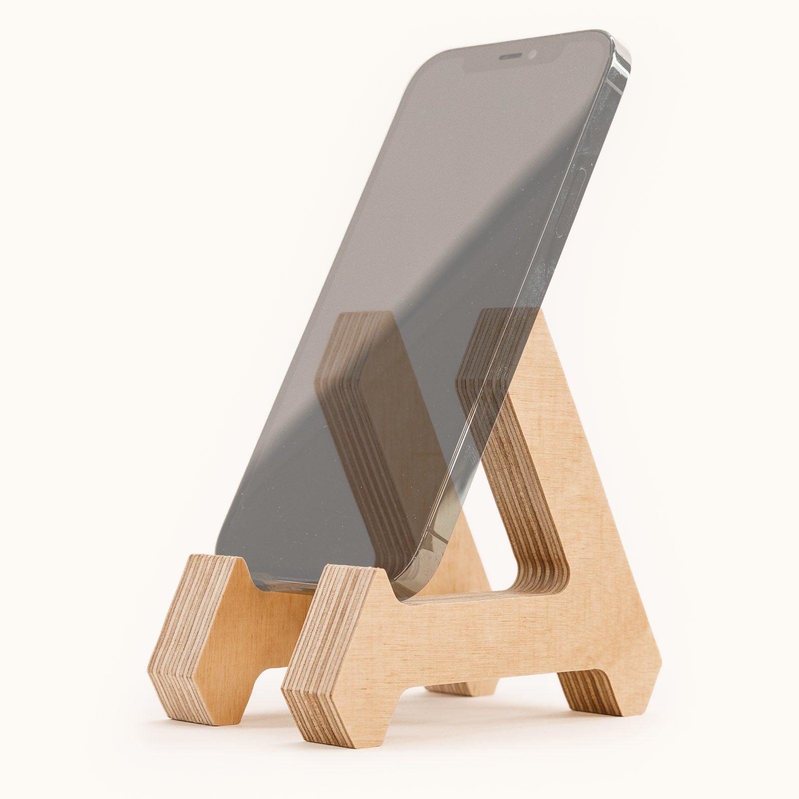 Birch Phone Stand 