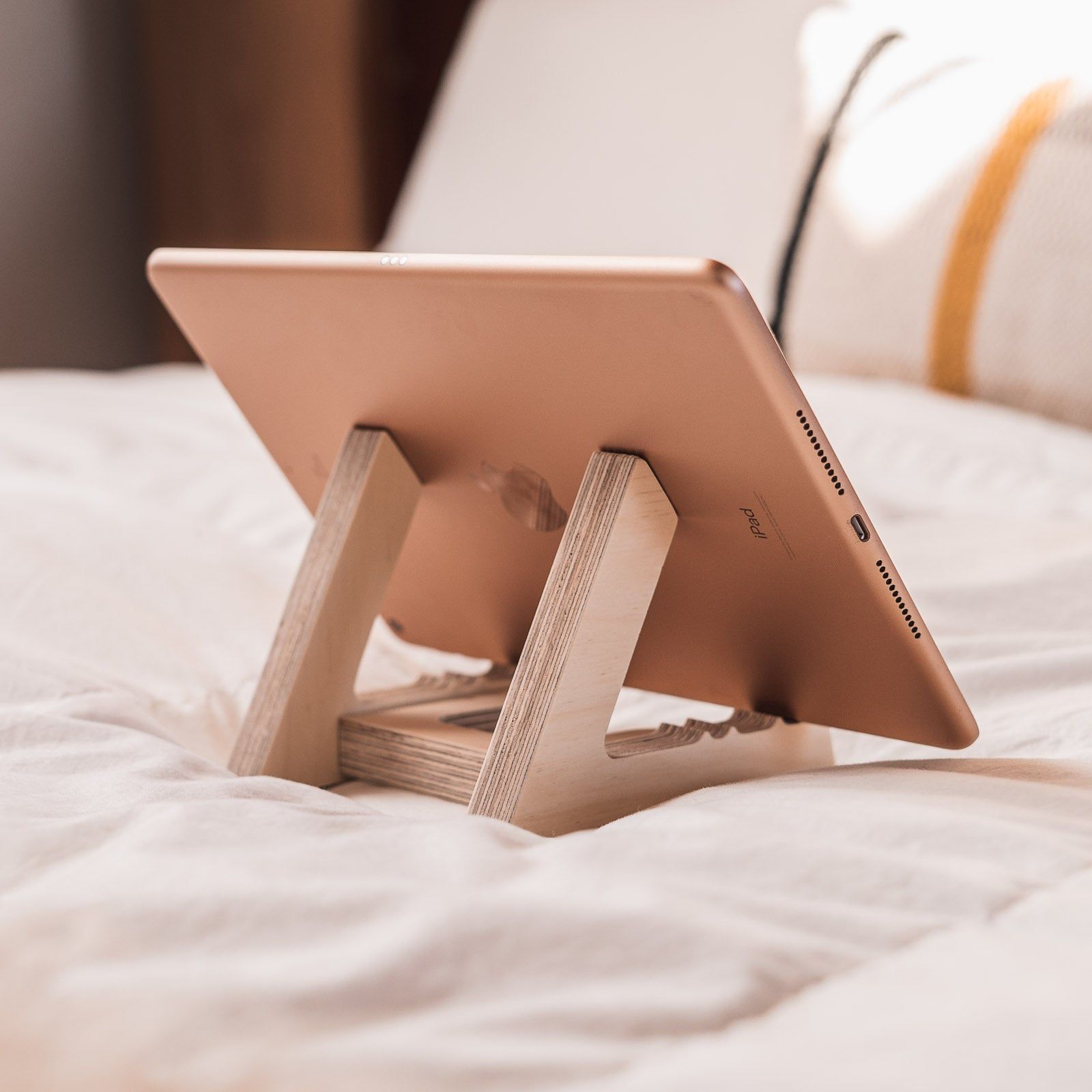 Birch Tablet Stand & Phone Stand 