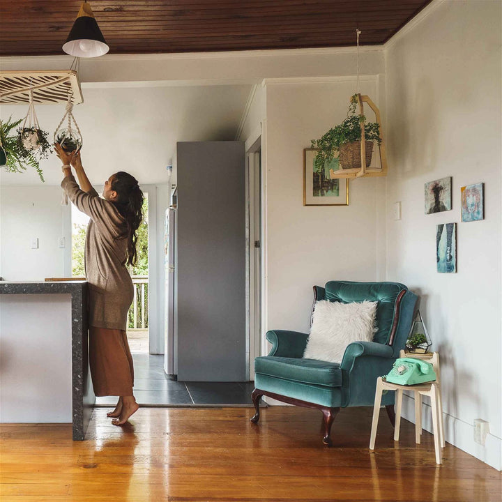 Japandi Hanging Plant Stand 