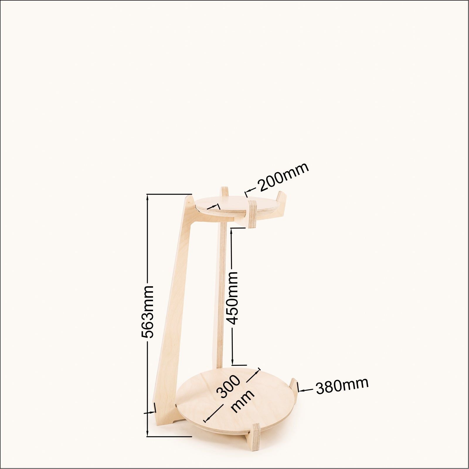 Japandi Tiered Plant Stand 