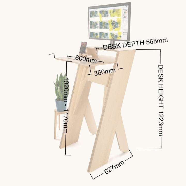 Lambda Standing Desk - 600 