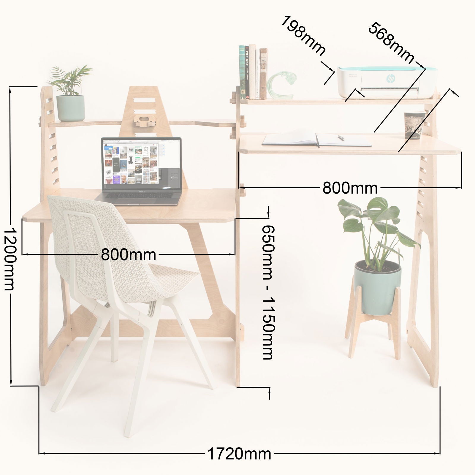 WFH Double Wide Desk 