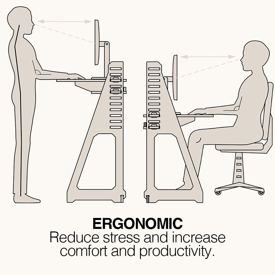 WFH Sitting Desk - Factory Second 