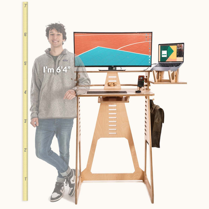 WFH Tall Standing Desk 